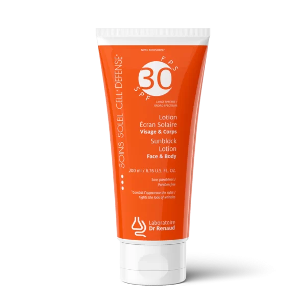 Lotion solaire visage et corps FPS 30 - Minéral - 200 ml