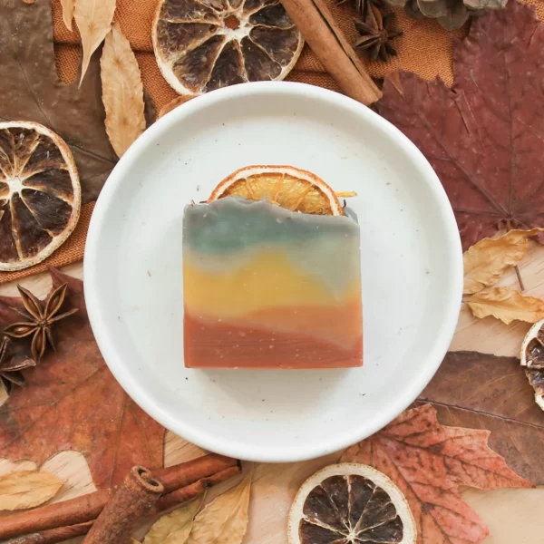 Savon artisanal - Soleil d'automne -100g