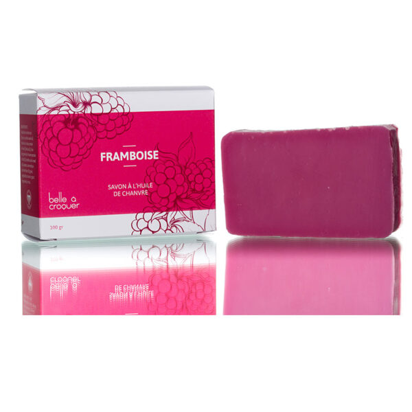 Savon framboise- Belle à croquer