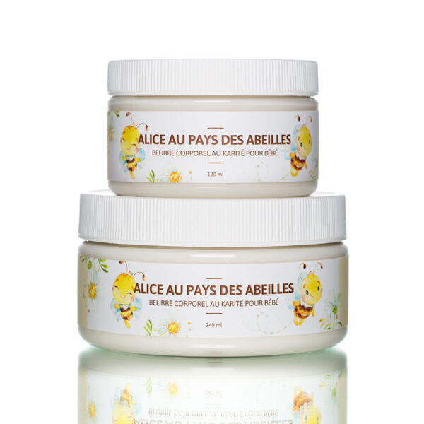 Beurre corporel alice au pays des abeilles -120 ml - Belle à croquer