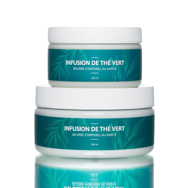 Beurre corporel infusion thé vert -240 ml - Belle à croquer