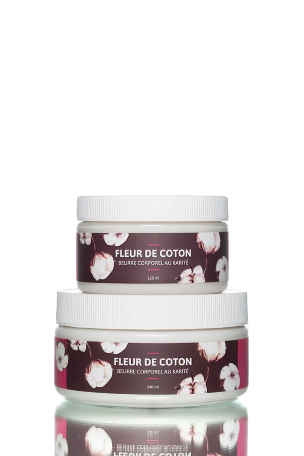 Beurre corporel fleur de coton -120 ml - Belle à croquer