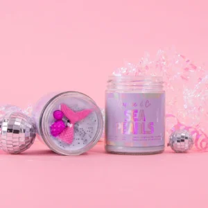 Bougie Sea Pearl - Citron + Fougère de mer + Nénuphar- Caprice & Co
